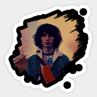 ziggy katz finn wolfhard when you finish saving the world Sticker